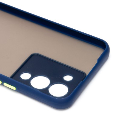 Чехол-накладка для Infinix Note 12 G96 (Turbo) (темно-синий) - PC041