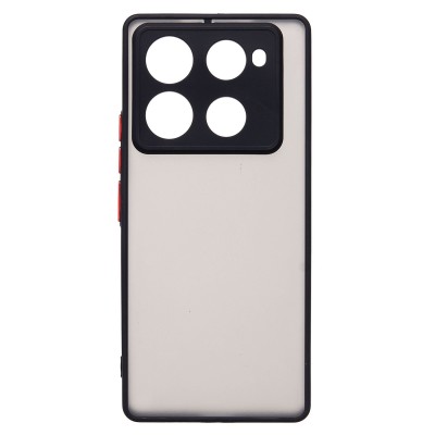 Чехол-накладка для Infinix Note 40 Pro 4G (черный) - PC041 Чехол-накладка для Infinix Note 40 Pro 4G (черный) - PC041