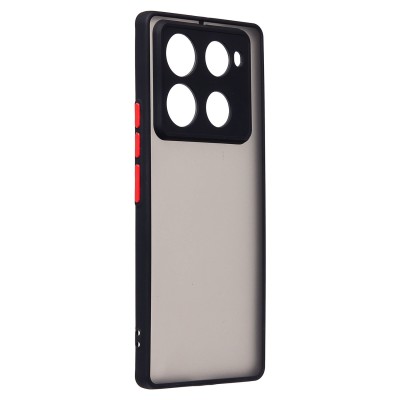 Чехол-накладка для Infinix Note 40 Pro 4G (черный) - PC041 Чехол-накладка для Infinix Note 40 Pro 4G (черный) - PC041
