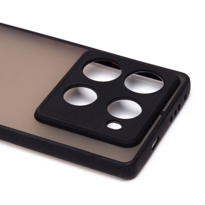 Чехол-накладка для Infinix Note 40 Pro 4G (черный) - PC041 Чехол-накладка для Infinix Note 40 Pro 4G (черный) - PC041