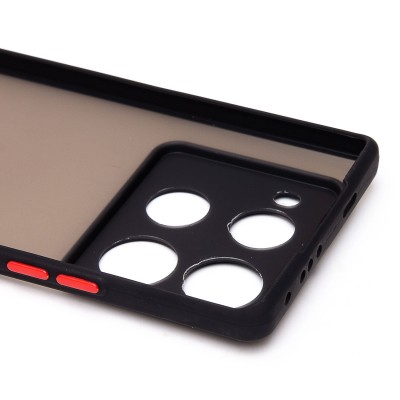 Чехол-накладка для Infinix Note 40 Pro 4G (черный) - PC041 Чехол-накладка для Infinix Note 40 Pro 4G (черный) - PC041