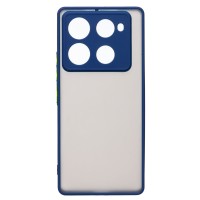 Чехол-накладка для Infinix Note 40 Pro 4G (темно-синий) - PC041