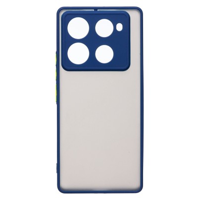 Чехол-накладка для Infinix Note 40 Pro 4G (темно-синий) - PC041 Чехол-накладка для Infinix Note 40 Pro 4G (темно-синий) - PC041