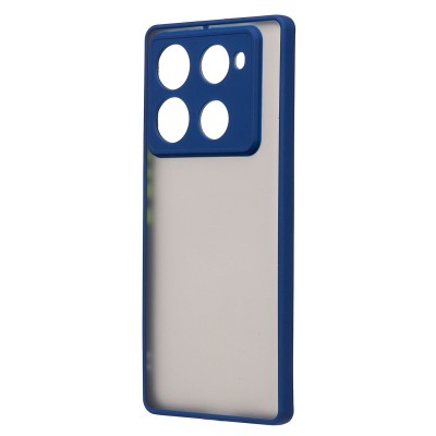 Чехол-накладка для Infinix Note 40 Pro 4G (темно-синий) - PC041 Чехол-накладка для Infinix Note 40 Pro 4G (темно-синий) - PC041