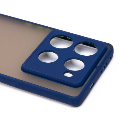 Чехол-накладка для Infinix Note 40 Pro 4G (темно-синий) - PC041 Чехол-накладка для Infinix Note 40 Pro 4G (темно-синий) - PC041