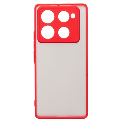 Чехол-накладка для Infinix Note 40 Pro 4G (красный) - PC041