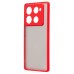 Чехол-накладка для Infinix Note 40 Pro 4G (красный) - PC041 Чехол-накладка для Infinix Note 40 Pro 4G (красный) - PC041