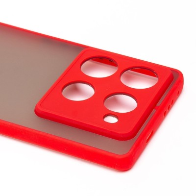 Чехол-накладка для Infinix Note 40 Pro 4G (красный) - PC041 Чехол-накладка для Infinix Note 40 Pro 4G (красный) - PC041