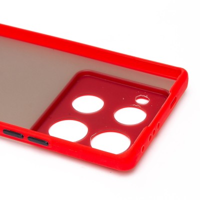 Чехол-накладка для Infinix Note 40 Pro 4G (красный) - PC041 Чехол-накладка для Infinix Note 40 Pro 4G (красный) - PC041