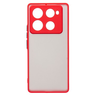 Чехол-накладка для Infinix Note 40 Pro 5G (красный) - PC041 Чехол-накладка для Infinix Note 40 Pro 5G (красный) - PC041