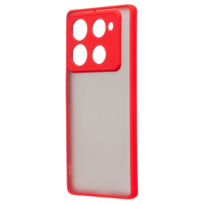 Чехол-накладка для Infinix Note 40 Pro 5G (красный) - PC041 Чехол-накладка для Infinix Note 40 Pro 5G (красный) - PC041