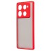 Чехол-накладка для Infinix Note 40 Pro 5G (красный) - PC041 Чехол-накладка для Infinix Note 40 Pro 5G (красный) - PC041