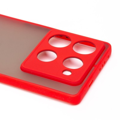 Чехол-накладка для Infinix Note 40 Pro 5G (красный) - PC041 Чехол-накладка для Infinix Note 40 Pro 5G (красный) - PC041