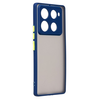Чехол-накладка для Infinix Note 40 Pro+ 5G (темно-синий) - PC041 Чехол-накладка для Infinix Note 40 Pro+ 5G (темно-синий) - PC041