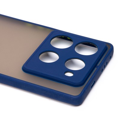 Чехол-накладка для Infinix Note 40 Pro+ 5G (темно-синий) - PC041 Чехол-накладка для Infinix Note 40 Pro+ 5G (темно-синий) - PC041