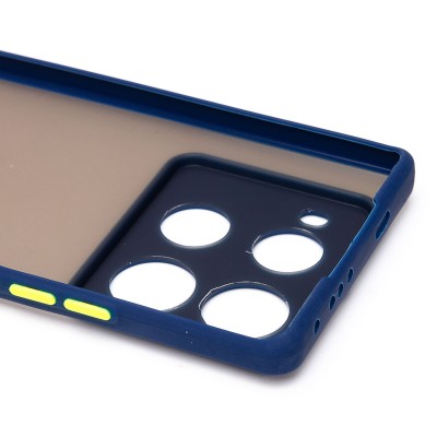 Чехол-накладка для Infinix Note 40 Pro+ 5G (темно-синий) - PC041 Чехол-накладка для Infinix Note 40 Pro+ 5G (темно-синий) - PC041