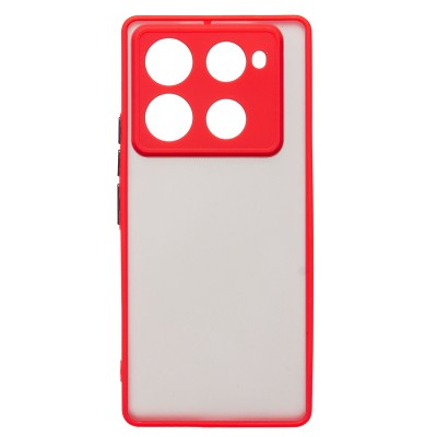 Чехол-накладка для Infinix Note 40 Pro+ 5G (красный) - PC041 Чехол-накладка для Infinix Note 40 Pro+ 5G (красный) - PC041