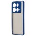 Чехол-накладка для Infinix Note 40 (темно-синий) - PC041