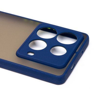 Чехол-накладка для Infinix Note 40 (темно-синий) - PC041