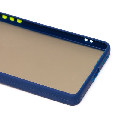 Чехол-накладка для Infinix Note 40 (темно-синий) - PC041