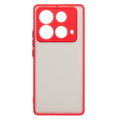 Чехол-накладка для Infinix Note 40 (красный) - PC041 Чехол-накладка для Infinix Note 40 (красный) - PC041