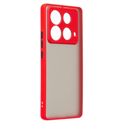 Чехол-накладка для Infinix Note 40 (красный) - PC041 Чехол-накладка для Infinix Note 40 (красный) - PC041