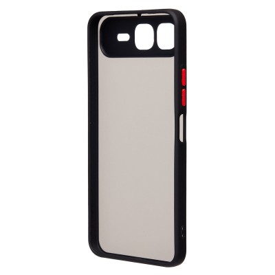 Чехол-накладка для Infinix Smart 10 Plus (черный) - PC041 Чехол-накладка для Infinix Smart 10 Plus (черный) - PC041