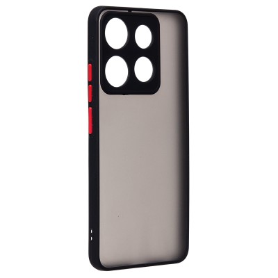 Чехол-накладка для Infinix Smart 7 Global (X6515) (черный) - PC041 Чехол-накладка для Infinix Smart 7 Global (X6515) (черный) - PC041