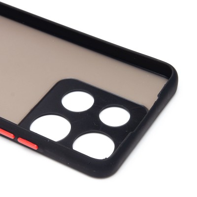 Чехол-накладка для Infinix Smart 7 Global (X6515) (черный) - PC041 Чехол-накладка для Infinix Smart 7 Global (X6515) (черный) - PC041