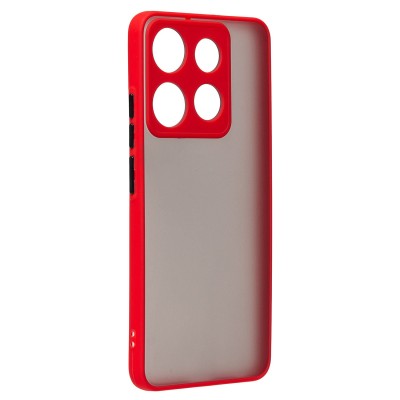 Чехол-накладка для Infinix Smart 7 Global (X6515) (красный) - PC041