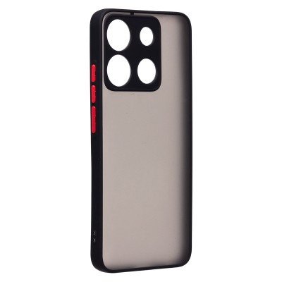 Чехол-накладка для Infinix Smart 7 Plus (черный) - PC041 Чехол-накладка для Infinix Smart 7 Plus (черный) - PC041