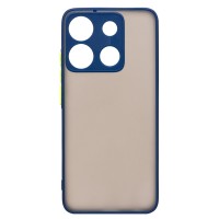 Чехол-накладка для Infinix Smart 7 Plus (темно-синий) - PC041