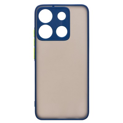 Чехол-накладка для Infinix Smart 7 Plus (темно-синий) - PC041 Чехол-накладка для Infinix Smart 7 Plus (темно-синий) - PC041