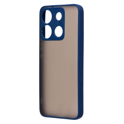 Чехол-накладка для Infinix Smart 7 Plus (темно-синий) - PC041 Чехол-накладка для Infinix Smart 7 Plus (темно-синий) - PC041