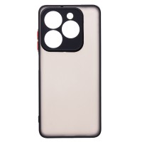 Чехол-накладка для Infinix Smart 8 Pro (черный) - PC041 Чехол-накладка для Infinix Smart 8 Pro (черный) - PC041