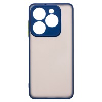 Чехол-накладка для Infinix Smart 8 Pro (темно-синий) - PC041 Чехол-накладка для Infinix Smart 8 Pro (темно-синий) - PC041