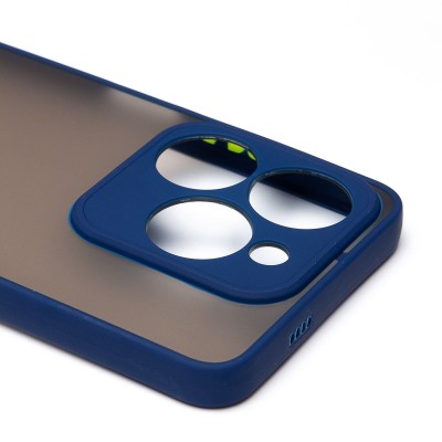 Чехол-накладка для Infinix Smart 8 Pro (темно-синий) - PC041