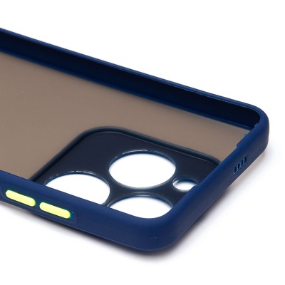 Чехол-накладка для Infinix Smart 8 Pro (темно-синий) - PC041