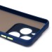 Чехол-накладка для Infinix Smart 8 Pro (темно-синий) - PC041