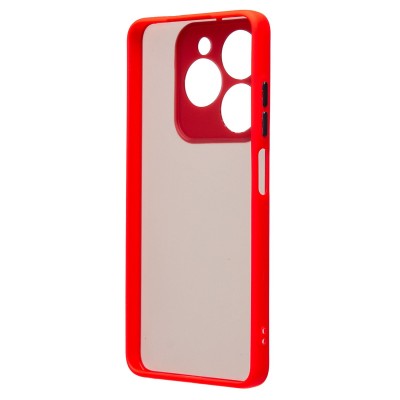 Чехол-накладка для Infinix Smart 8 Pro (красный) - PC041