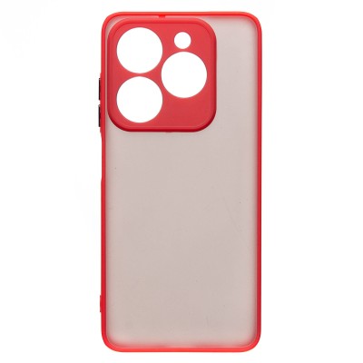Чехол-накладка для Infinix Smart 8 (красный) - PC041 Чехол-накладка для Infinix Smart 8 (красный) - PC041