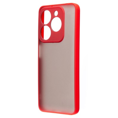 Чехол-накладка для Infinix Smart 8 (красный) - PC041