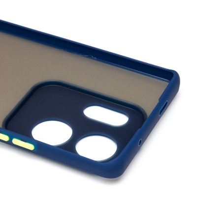 Чехол-накладка для Infinix Zero 30 4G (темно-синий) - PC041