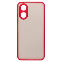 Чехол-накладка для OPPO A17 (красный) - PC041