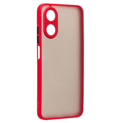 Чехол-накладка для OPPO A17 (красный) - PC041
