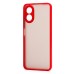 Чехол-накладка для OPPO A18 (красный/черный) - PC041