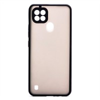 Чехол-накладка для OPPO realme C21 (черный/черный) - PC041 Чехол-накладка для OPPO realme C21 (черный/черный) - PC041