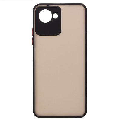 Чехол-накладка для OPPO realme C30 (черный/черный) - PC041 Чехол-накладка для OPPO realme C30 (черный/черный) - PC041