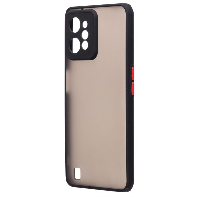 Чехол-накладка для OPPO realme C31 (черный/черный) - PC041