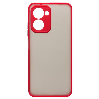 Чехол-накладка для OPPO realme C33 (красный) - PC041 Чехол-накладка для OPPO realme C33 (красный) - PC041